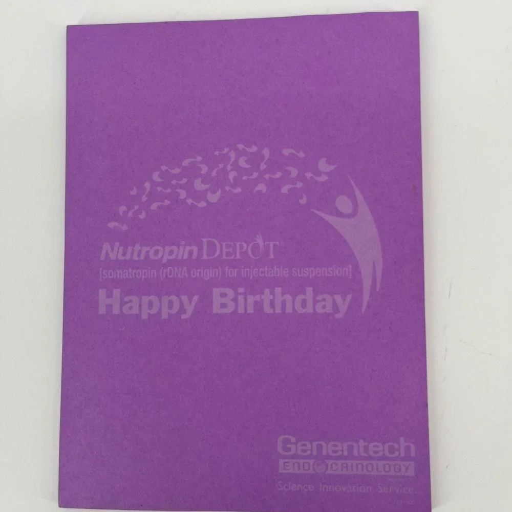 Pharmaceutical Promotional Post-it Note Pads Genentech Nova Factor Metadate